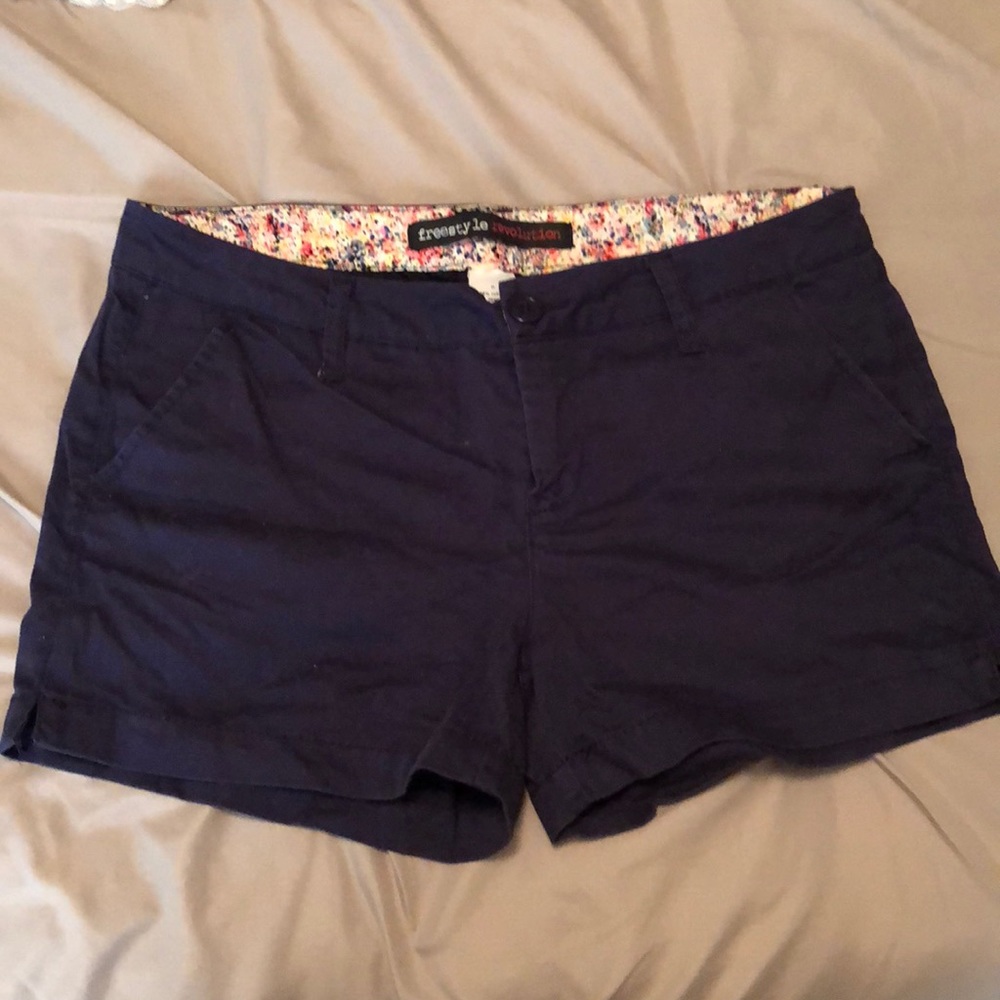 Navy blue shorts